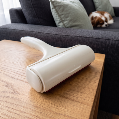 Pelsro genanvendelig dyrehårsrulle til sofa og møbeltekstiler